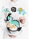 5 Dinosaur torta toppers - Dinosaur stranka