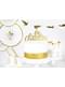 Tortendeko-Figuren Set 6-teilig gold - First Communion