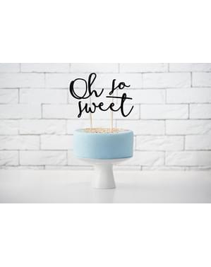 3 bețișoare decorative pentru tort 