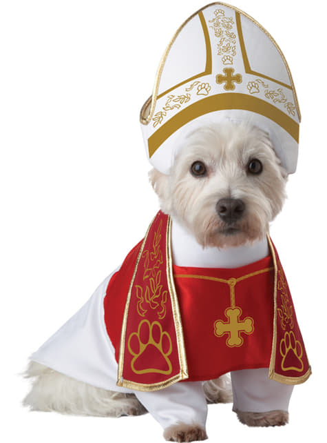 Strój papież dla psa
