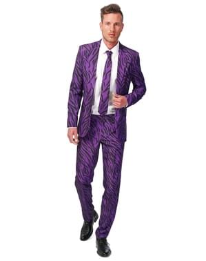 Фіолетовий тигровий костюм