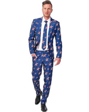 Costume drapeau des USA Suitmeister