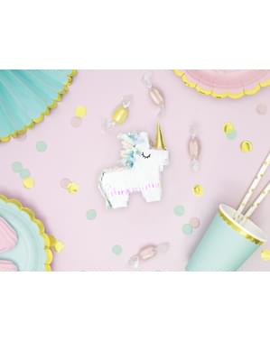Mini eenhoorn pinata - Unicorn