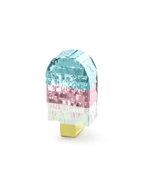 Mini ijsje pinata - Iridescent