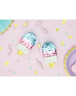 Mini ijsje pinata - Iridescent
