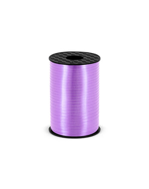 Pita ungu matte terbuat dari plastik berukuran 5 mm