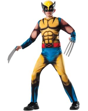 Erkekler Wolverine Marvel Deluxe Kostüm