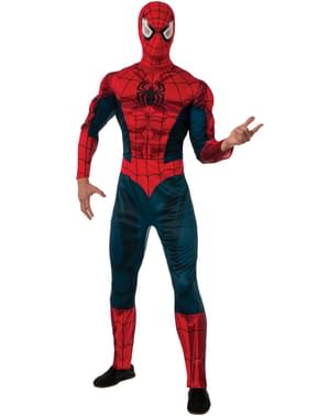 Yetişkin Örümcek Adam Marvel Deluxe Kostüm