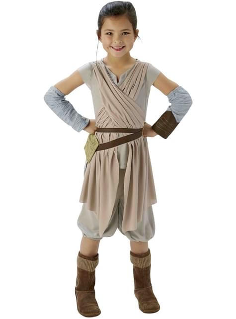 Zorgvuldig lezen schoolbord Donder Rey Star Wars Episode 7 costume for girls. Express delivery | Funidelia