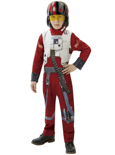Pilot X-Wing kostume til drenge - Star Wars Episode VII