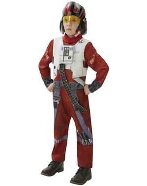 Déguisement pilote X-Wing Star Wars Épisode 7 deluxe enfant