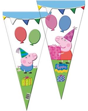 Conjunto 10 de sacos cone gigantes da Porquinha Peppa