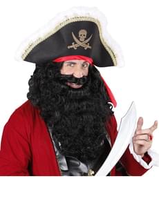 Bart für Herren maxi schwarz