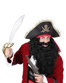 Maxi barbe noire homme