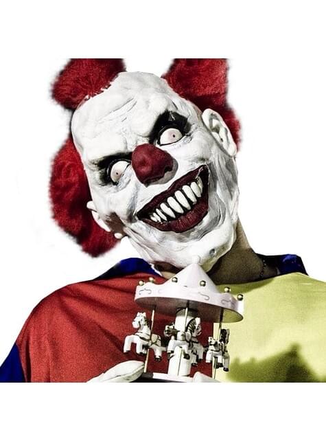 Maska vraždeného klauna