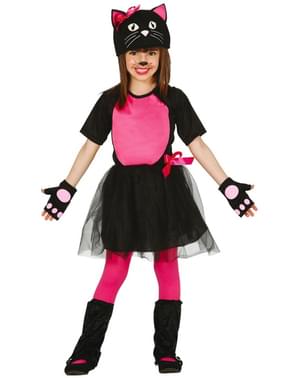 Disfraz de gatita de la ciudad para niña