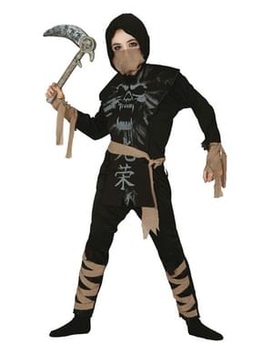 Costume da ninja fantasma infantile