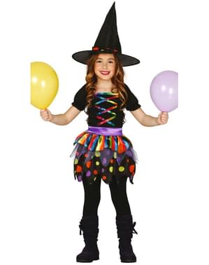 Girls Fun Little Witch Costume