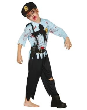 Boys Zombie Police Costume