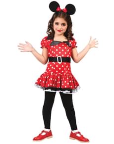 Costume da bella topolina da bambina