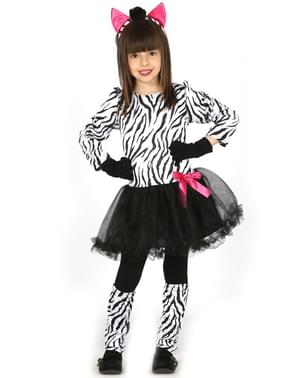 Gadis Cute Zebra Costume