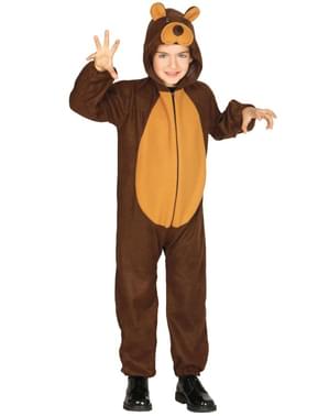 Costume da orso feroce infantile