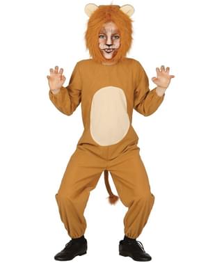 Déguisement vaillant lion enfant