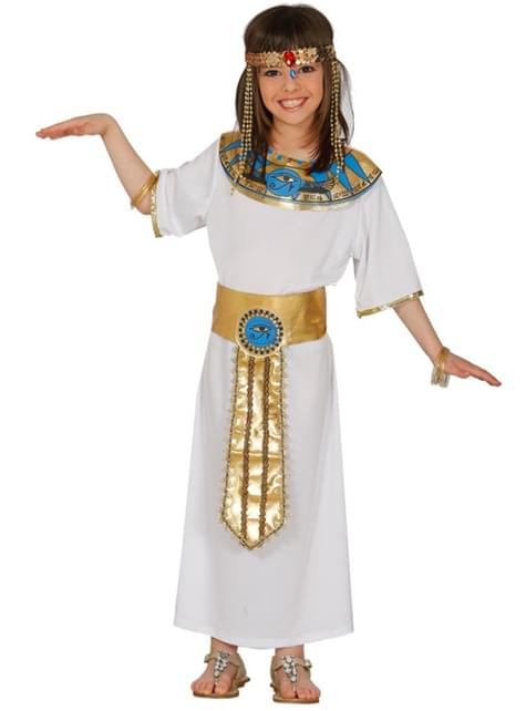 Costume da egiziana millenaria da bambina. I più divertenti