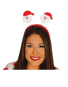 Womens Father Christmas Head Bopper