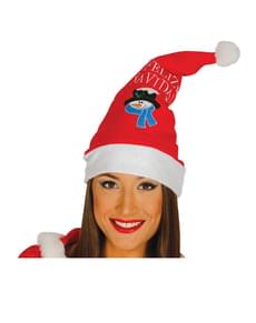 Gorro de Feliz Natal para adulto