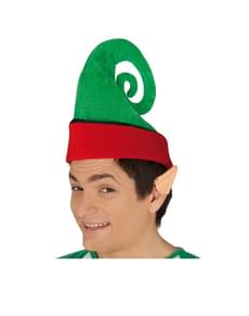 Gorro de elfo verde para adulto