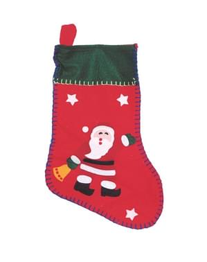 11-cm Santa Cetak Stocking Natal