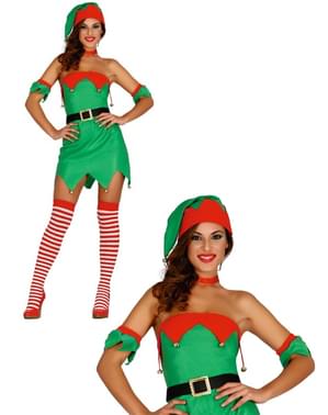 Bayan Seksi Elf Kostümü