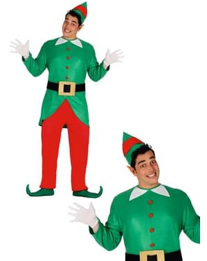 Mens Size Likeable Elf Costume