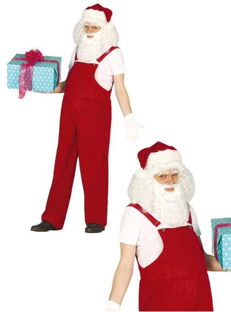 Fato de Pai Natal caseiro para homem