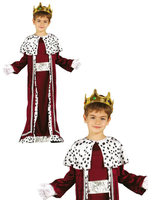 Costume da re magio Gaspare da bambino. I più divertenti