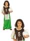 Dívčí kostým šenkýřka zelený