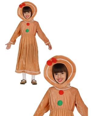 Pepparkaksgumma Maskeraddräkt Barn