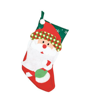 Stocking Natal Santa Claus 46 cm