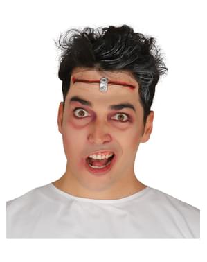 Cicatriz corte de cabeça