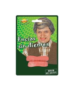 Opa Zahnfleischgebiss