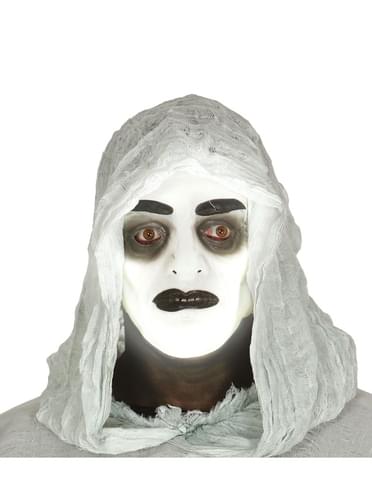 Máscara de fantasma luminoso para hombre