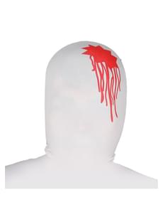 Capuz com sangue de medo