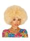 Peruka blond afro damska