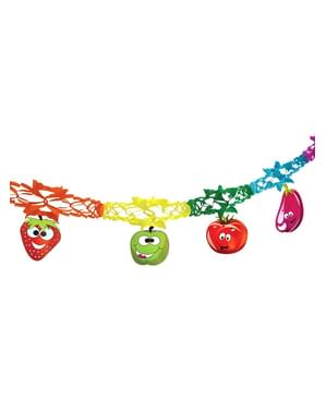 Obst Motiv Girlande