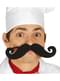 Elasticated cook moustache