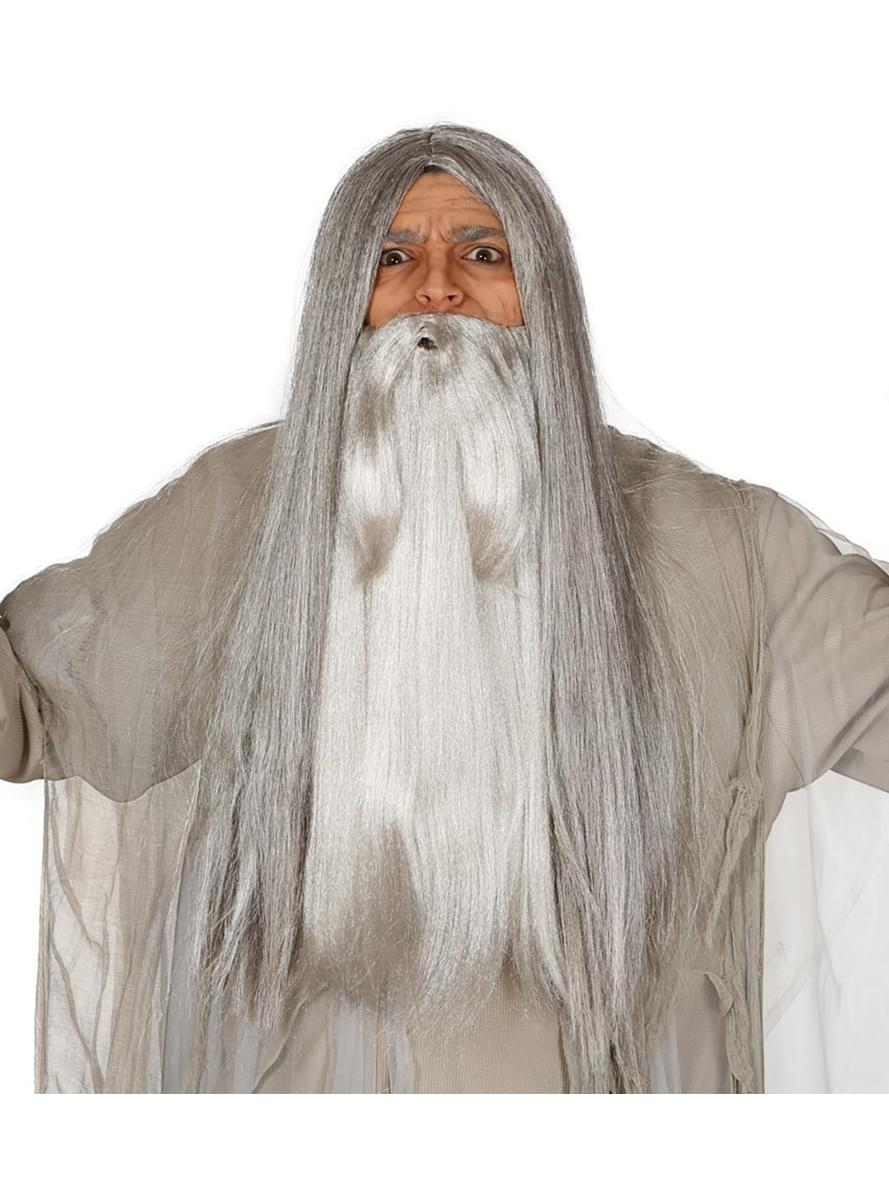 Mens magician beard
