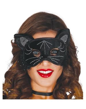 Dámská maska kočka černá
