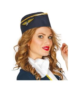 Chapéu de hospedeira para mulher