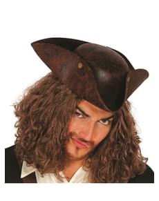 Chapéu de corsário para homem